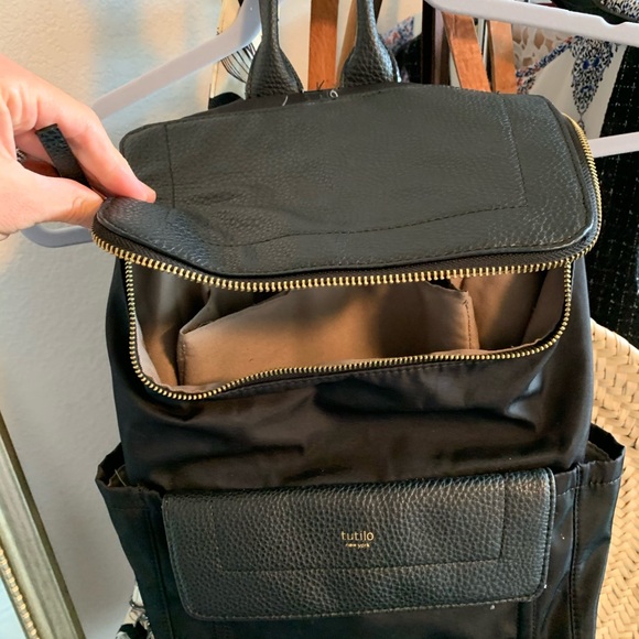 Designer Black Backpack - Picture 4 of 7